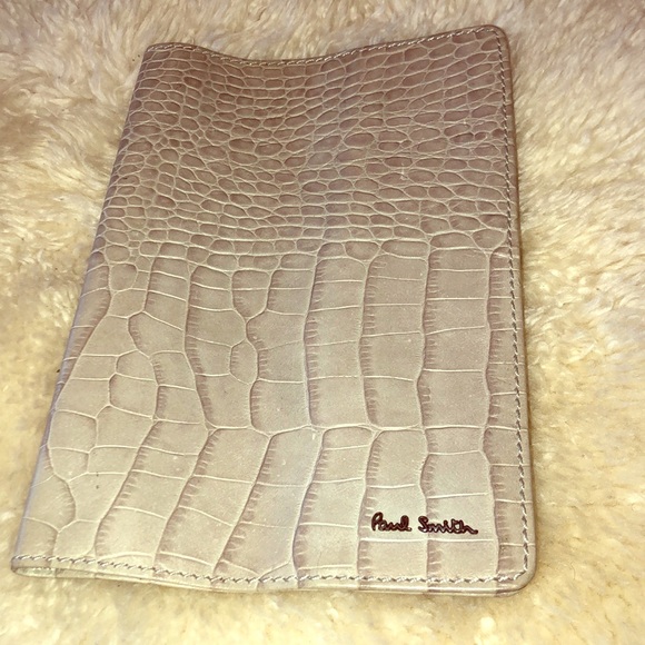 PAUL SMITH GREY ALLIGATOR 🐊 Notebook cover - Picture 2 of 7